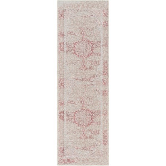 Surya Amelie Dusty Pink Rug 2'7" X 7'10"