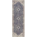 Surya Amelie Deep Teal Rug 2'7" X 7'10"