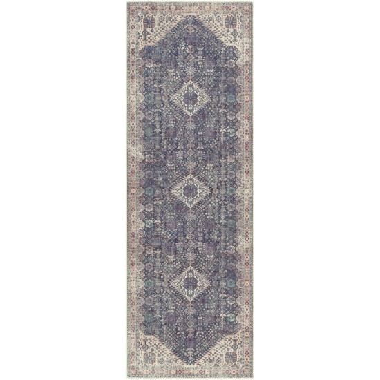 Surya Amelie Deep Teal Rug 2'7" X 7'10"