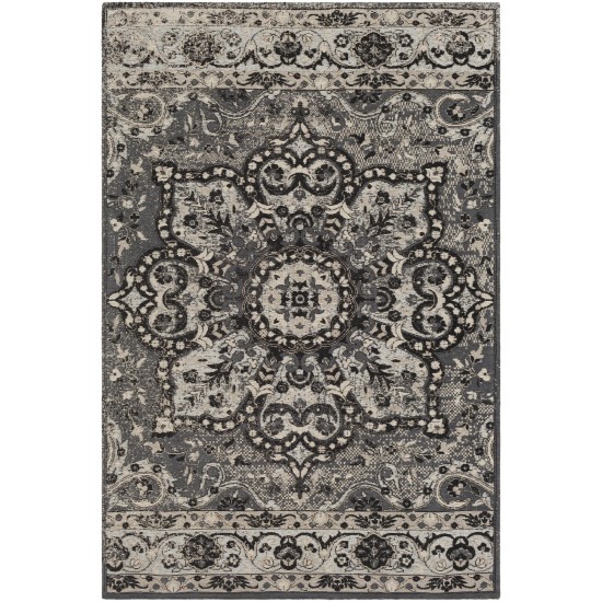 Surya Amsterdam Ams-1018 Charcoal Rug 2' X 3'