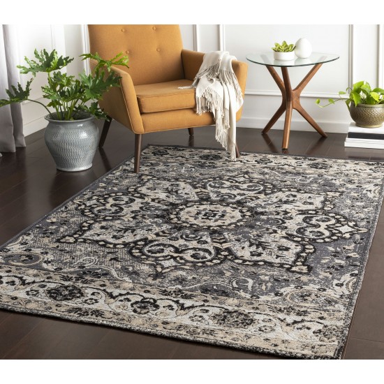 Surya Amsterdam Ams-1018 Charcoal Rug 2' X 3'