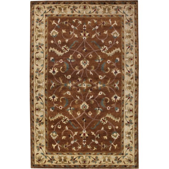 Surya Anastacia Brown Rug 2' X 3'