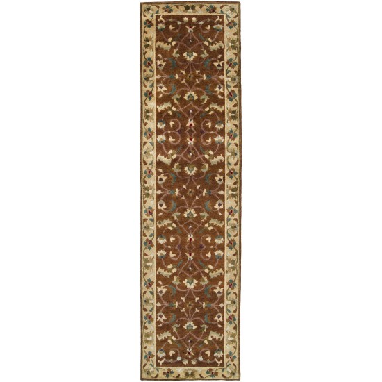 Surya Anastacia Brown Rug 2'6" X 10'