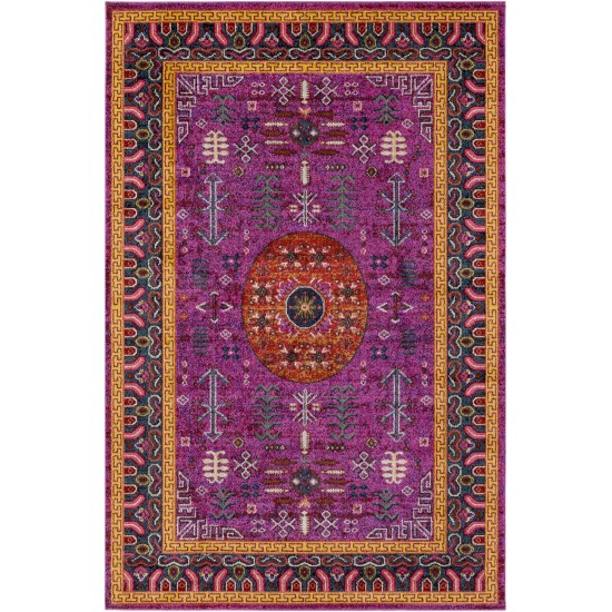 Surya Anika Purple Rug 2' X 2'11"