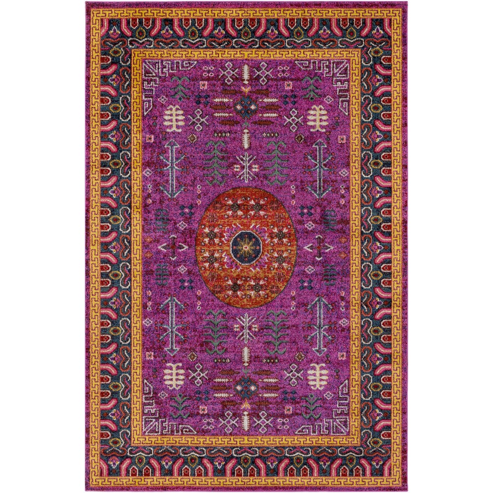 Surya Anika Purple Rug 2' X 2'11" Surya Anika Purple Rug 2' X 2'11"