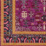 Surya Anika Purple Rug 2' X 2'11"