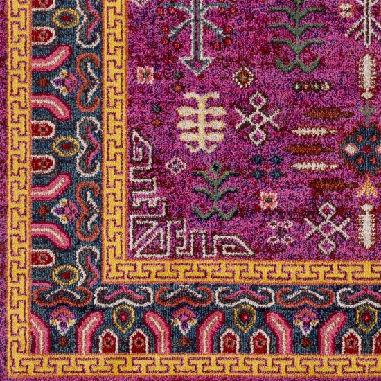 Surya Anika Purple Rug 2' X 2'11"