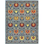 Surya Anika Aqua Rug 7'10" X 10'2"