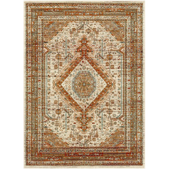 Surya Anika Brick Red Rug 5'3" X 7'3"