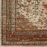 Surya Anika Brick Red Rug 5'3" X 7'3"
