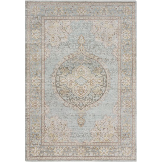 Surya Antioch Seafoam Rug 5'3" X 7'1"