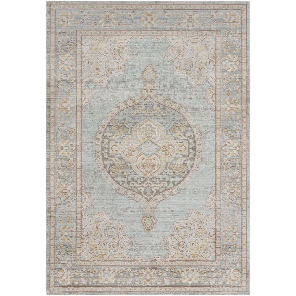 Surya Antioch Seafoam Rug 5'3" X 7'1"