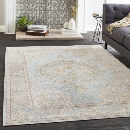 Surya Antioch Seafoam Rug 5'3" X 7'1"