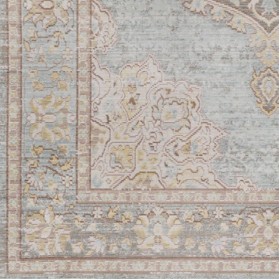 Surya Antioch Seafoam Rug 5'3" X 7'1"