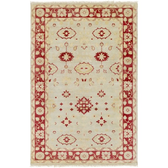 Surya Antique Burgundy Rug 3'6" X 5'6"