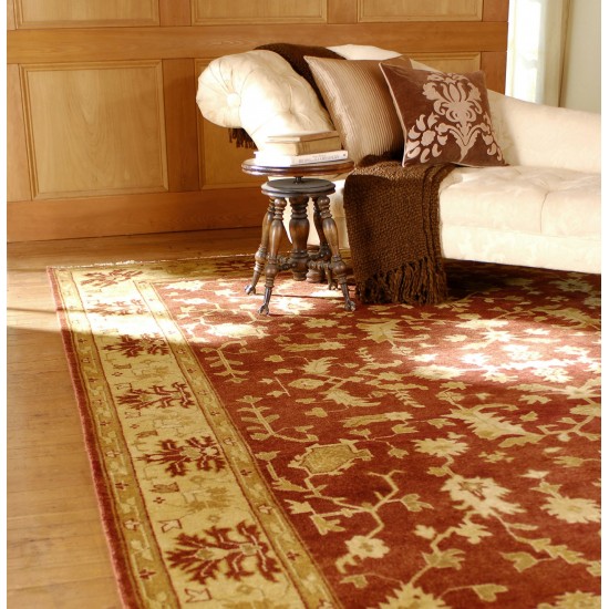 Surya Antolya Brick Red Rug 2' X 3'