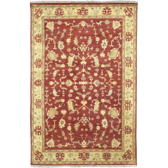 Surya Antolya Brick Red Rug 5'6" X 8'6"