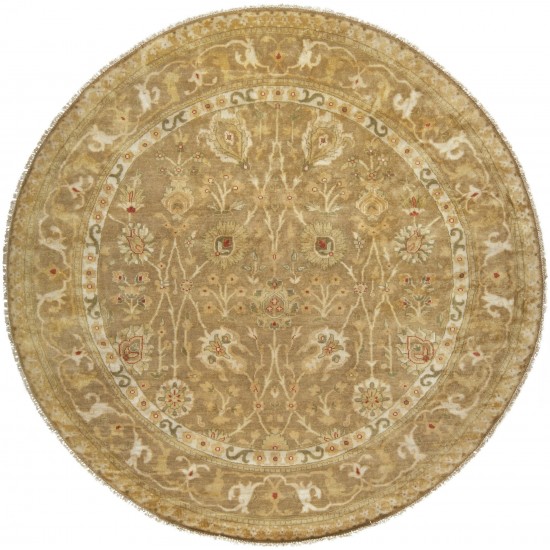 Surya Antolya Tan Rug 8' Round