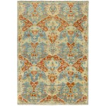 Surya Antolya Blue Rug 3'9" X 5'9"