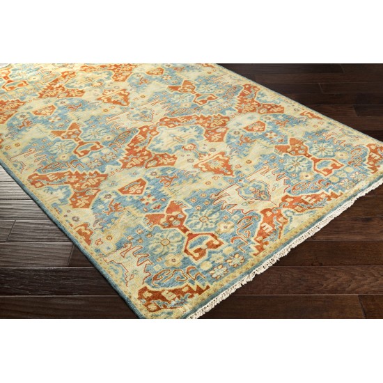 Surya Antolya Blue Rug 3'9" X 5'9"