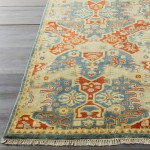 Surya Antolya Blue Rug 3'9" X 5'9"