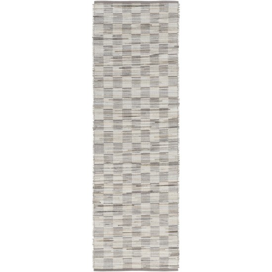 Surya Apis Gray Rug 2'6" X 8'