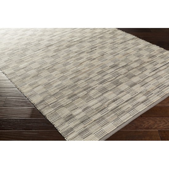 Surya Apis Gray Rug 2'6" X 8'