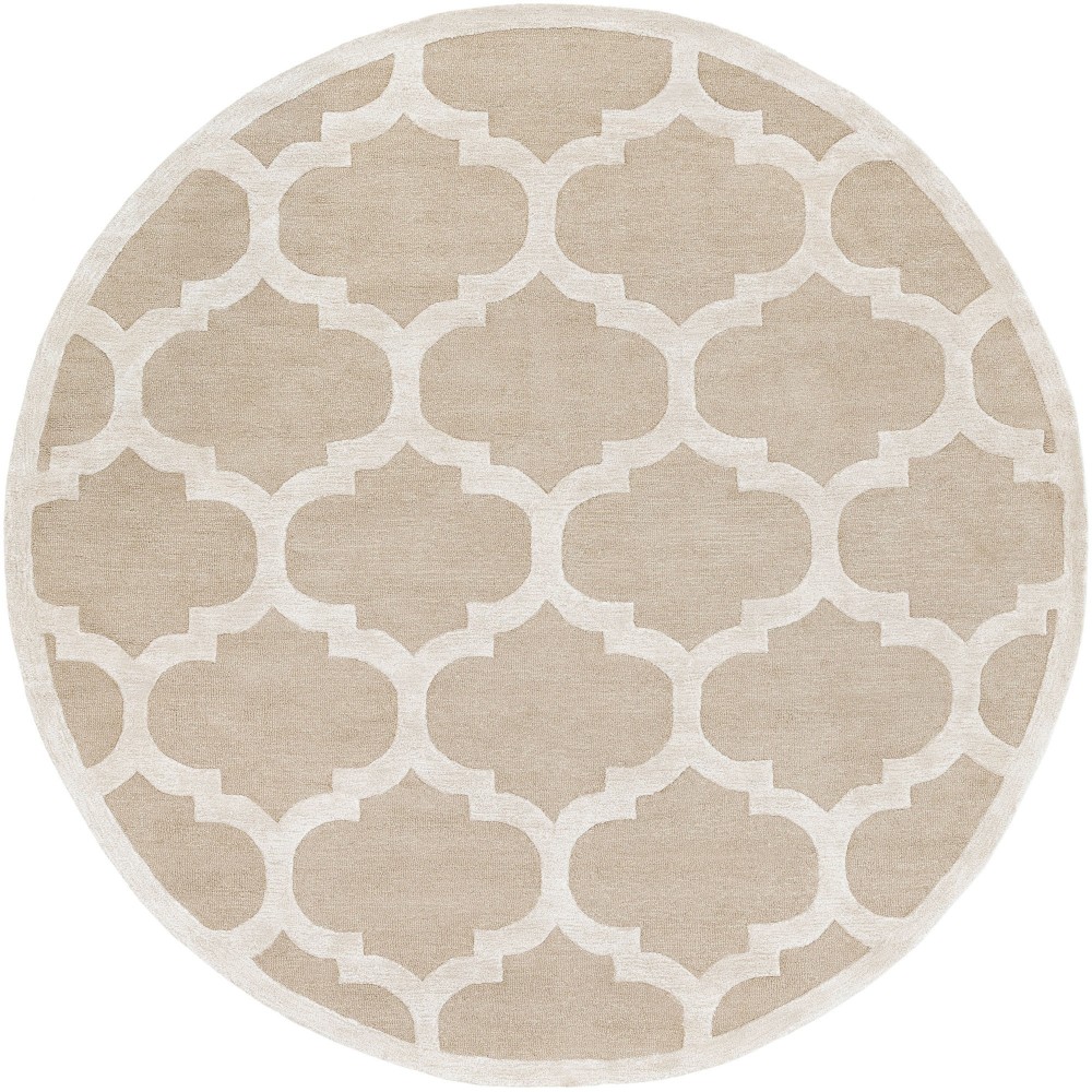 Surya Arise Beige Rug 8' Round Surya Arise Beige Rug 8' Round