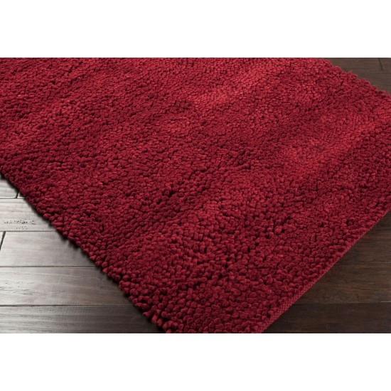 Surya Aros Dark Red Rug 2'6" X 8'