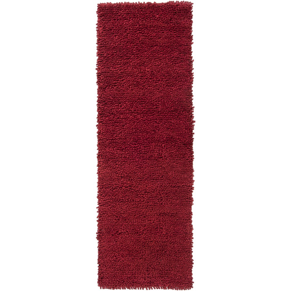 Surya Aros Dark Red Rug 4' X 10'