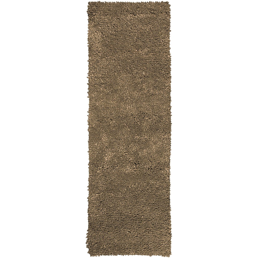 Surya Aros Dark Brown Rug 2'6" X 8'