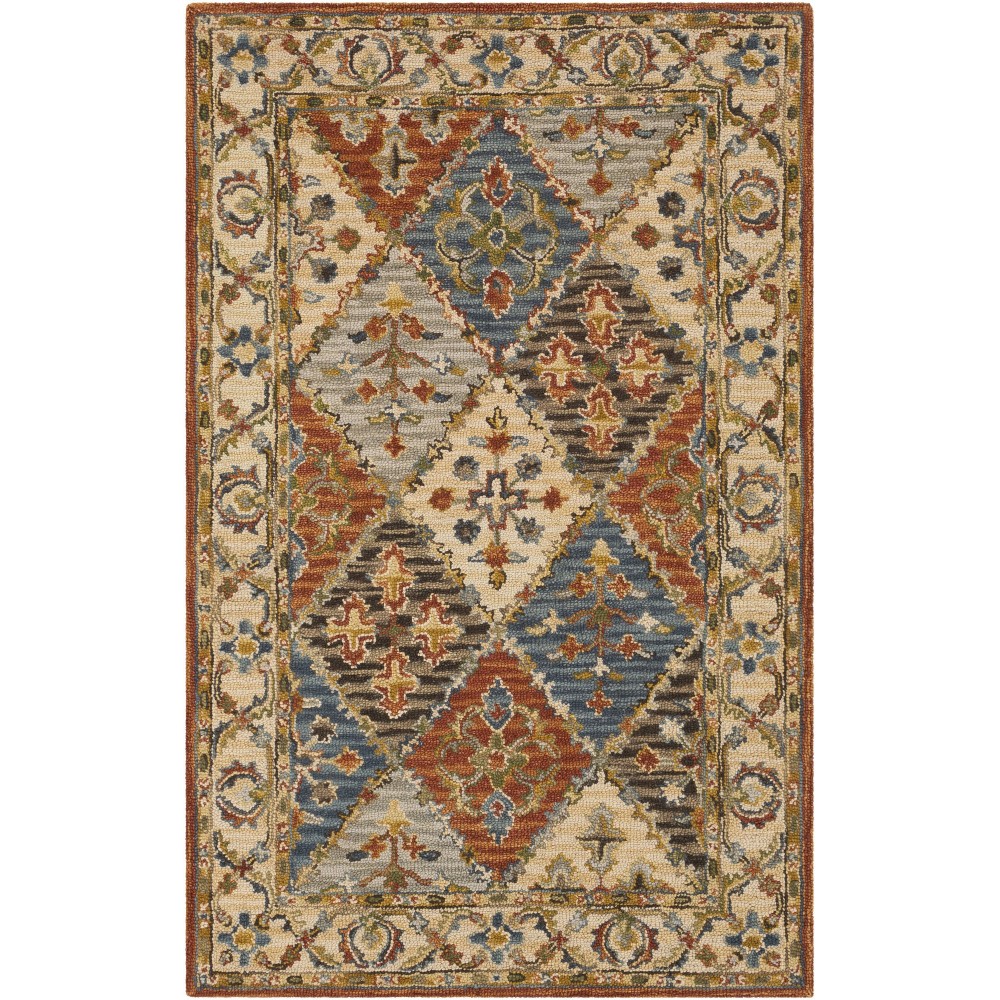 Surya Artemis Aes-2308 Brick Red Rug 9' X 13' Surya Artemis Aes-2308 Brick Red Rug 9' X 13'