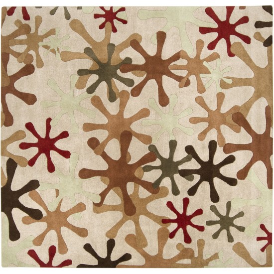 Surya Athena Brown Rug 9'9" Square