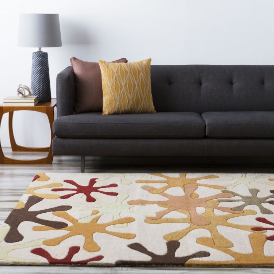 Surya Athena Brown Rug 9'9" Square