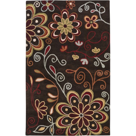 Surya Athena Dark Brown Rug 10' X 14'