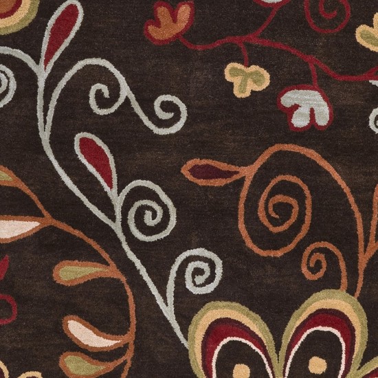 Surya Athena Dark Brown Rug 10' X 14'