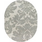 Surya Athena Gray Rug 8' X 10' Oval