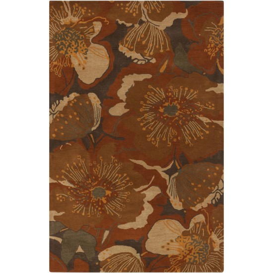 Surya Athena Brick Red Rug 9' X 12'