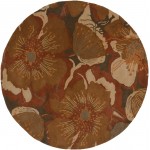 Surya Athena Brick Red Rug 9'9" Round