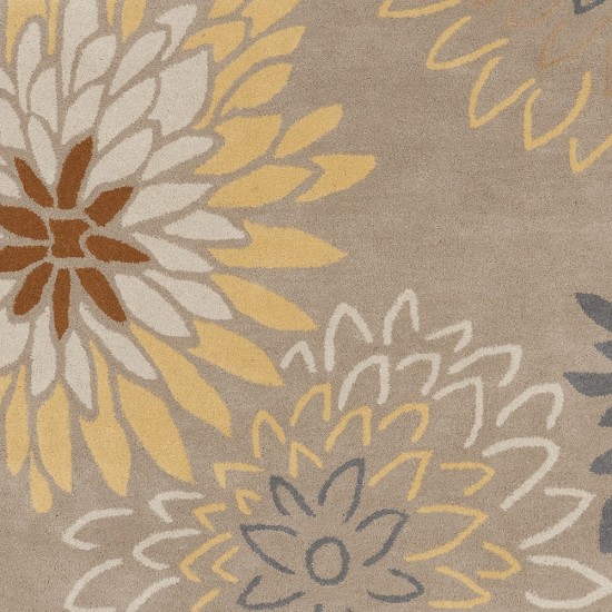 Surya Athena Medium Gray Rug 9'9" Square