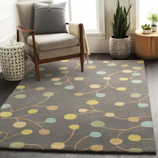 Surya Athena Taupe Rug 8' Round