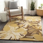 Surya Athena Mustard Rug 9'9" Square