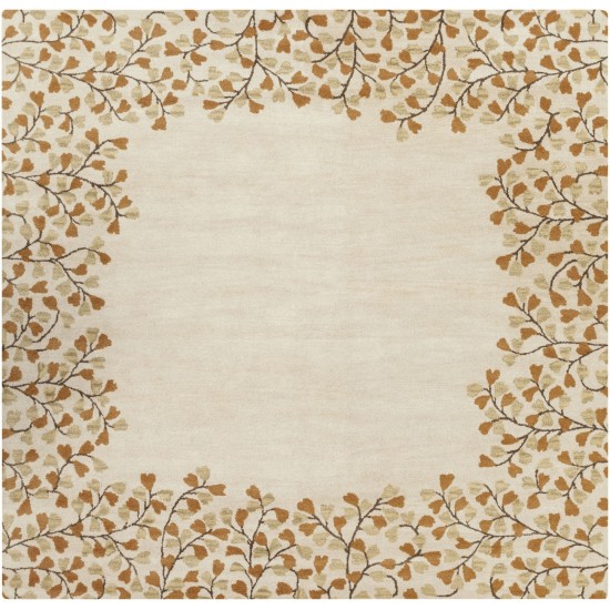 Surya Athena Ath-5118 Tan Rug 9'9" Square