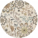 Surya Athena Ath-5123 Beige Rug 9'9" Round