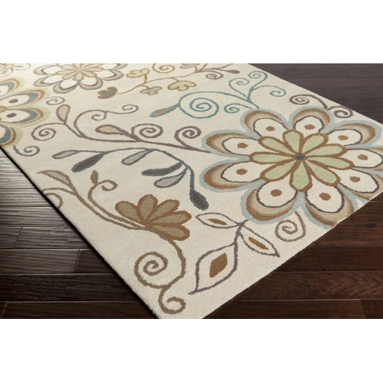 Surya Athena Beige Rug 9'9" Square