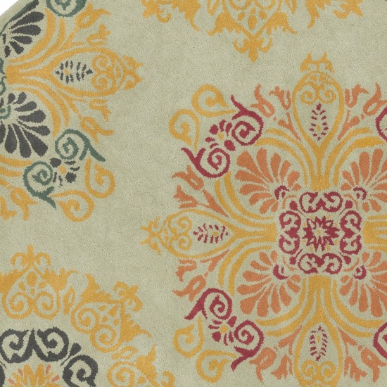 Surya Athena Light Sage Rug 9'9" Round
