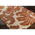 Surya Athena Burnt Orange Rug 9'9" Round