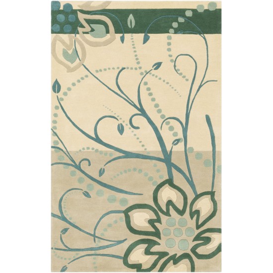 Surya Athena Medium Green Rug 9' X 12'