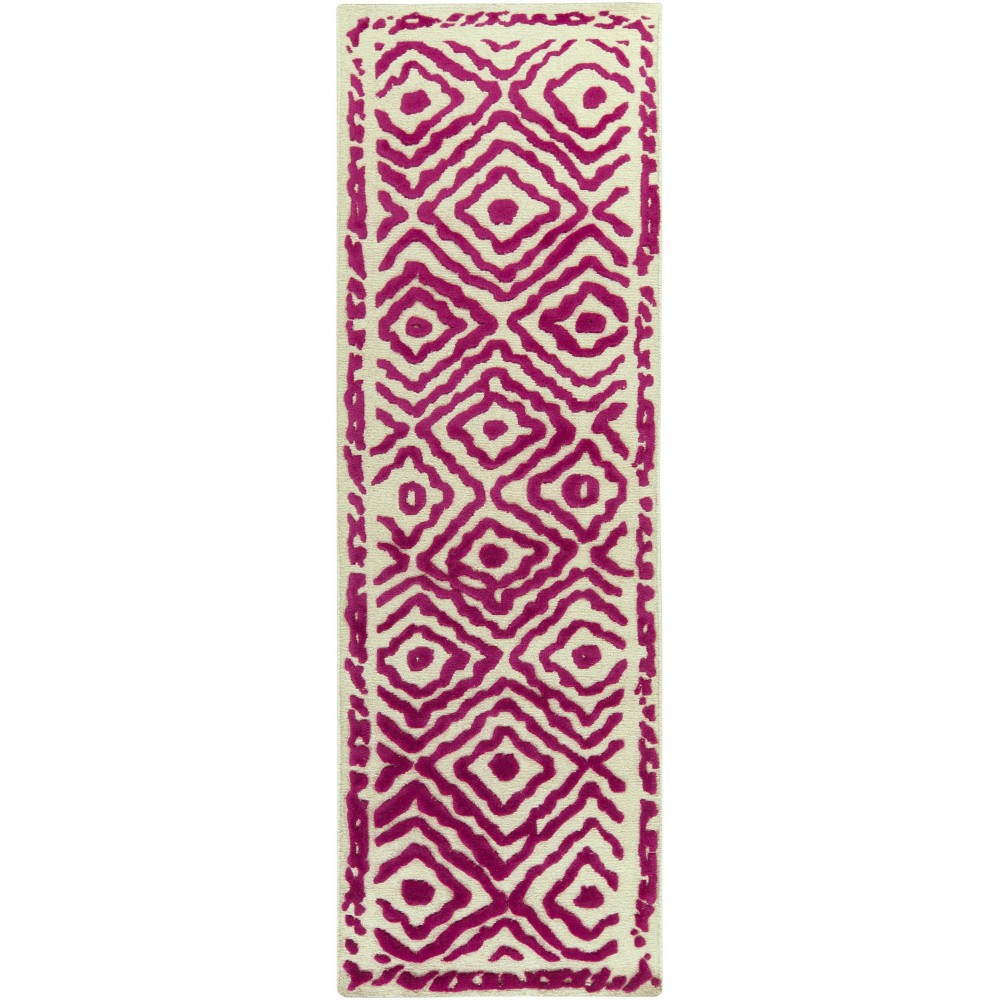 Surya Atlas Fuchsia Rug 2'6" X 8'