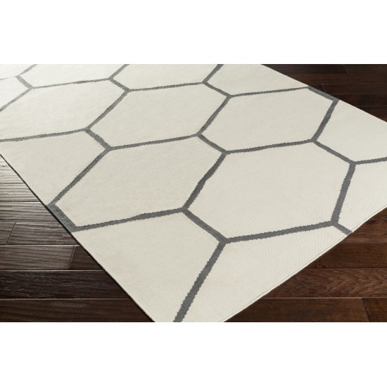 Surya Atrium Light Gray Rug 2'6" X 8'